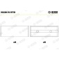 H11015STD Вкладыш коренной Renault