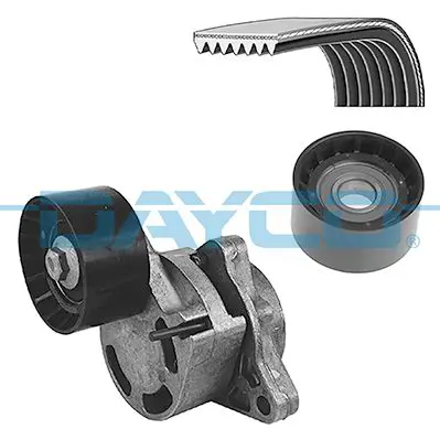 DAYCO KPV187 Ременный комплект