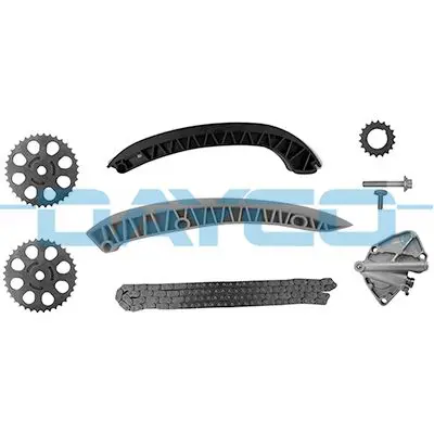 Dayco KTC1002 РЕМКОМПЛЕКТ ЦЕПИ ГРМ (РОЛИКИ +