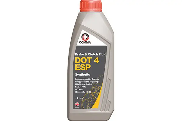 COMMA BF4ESP1L Жидкость тормозная COMMA 1л