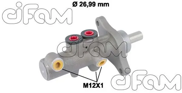 CIFAM 202832 цилиндр тормозной главный VW