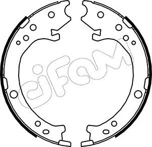 CIFAM 153161 Комлект тормозных накладок