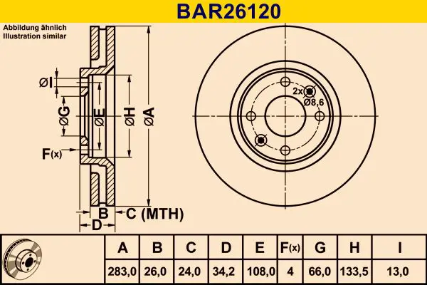 BAR26120 