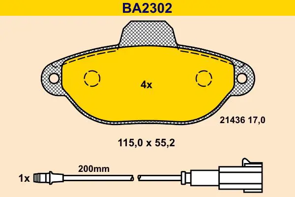 BA2302 