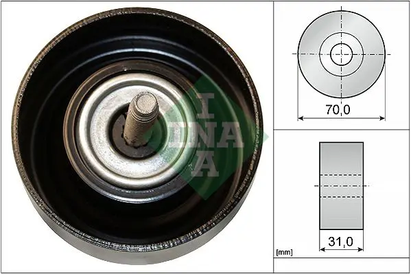 532 0614 10 Ролик обводной OPEL ANTARA 2.4