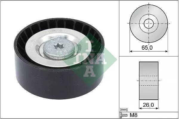 INA 532057110 Ролик ремня приводного MB