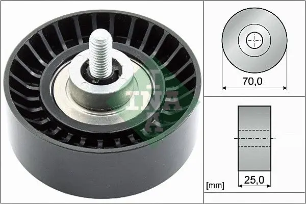 INA 532065510 Ролик приводного ремня FORD
