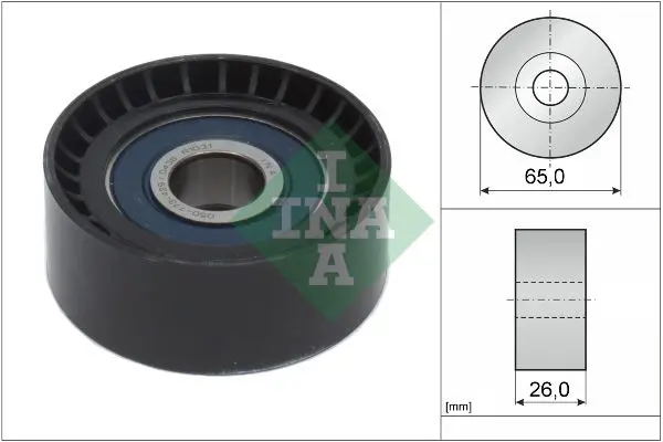 INA 532066610 Ролик приводного ремня OPEL