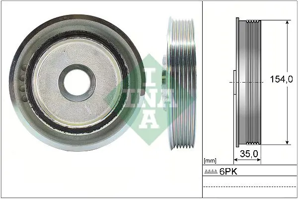 544 0112 10 Шкив коленвала