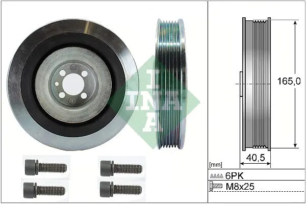 544 0080 20 Шкив коленвала