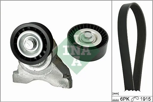 INA 529000710 Комплект ремня генератора