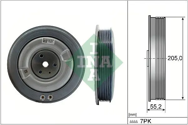 544 0506 10 Шкив коленвала VOLVO: V90 II