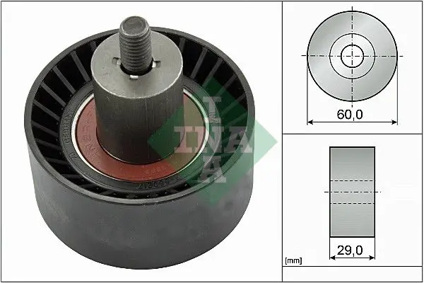 532 0187 10 Ролик обводной
