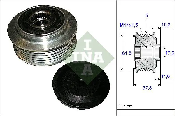 INA 535010710 Механизм свободного хода