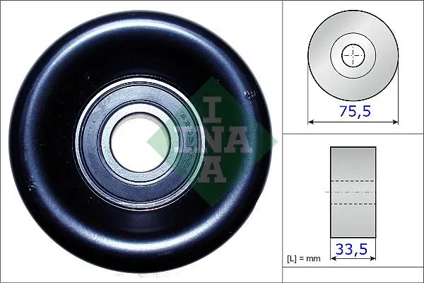 531 0827 10 Ролик натяжной HONDA ACCORD