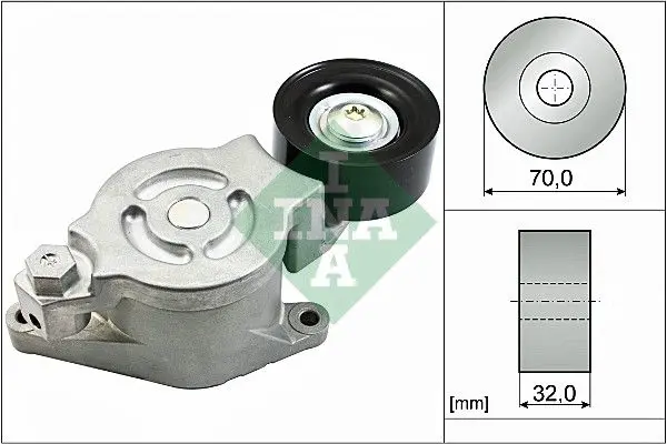 INA 534053810 КРЕПЕЖНАЯ АРМАТУРА - КРОНШТЕЙН