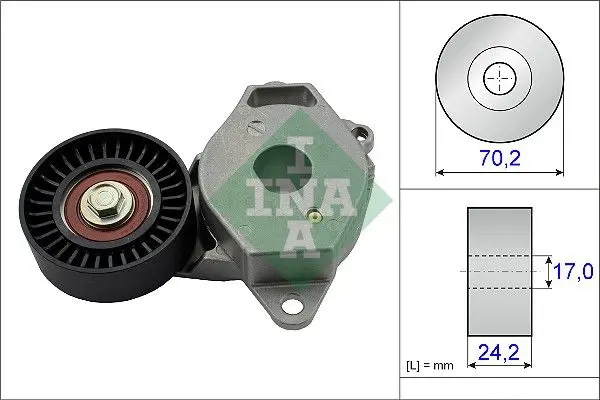 INA 534040910 натяжитель ремня