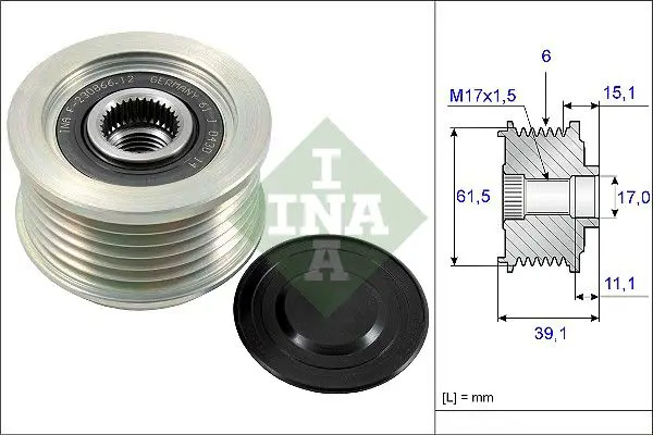 INA 535014410 Механизм свободного хода
