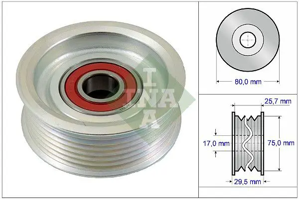532 0587 10 Ролик приводного ремня HONDA: