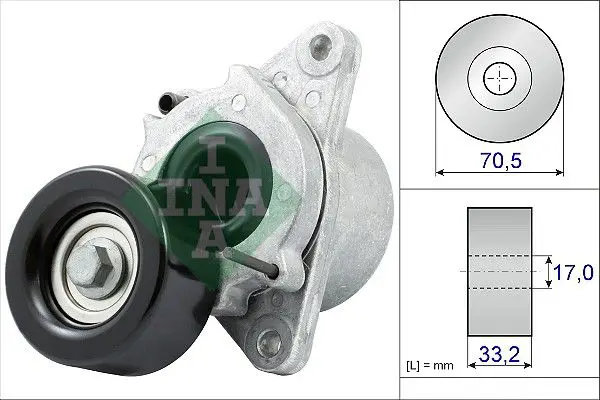 INA 534043510 Натяжитель ремня NISSAN