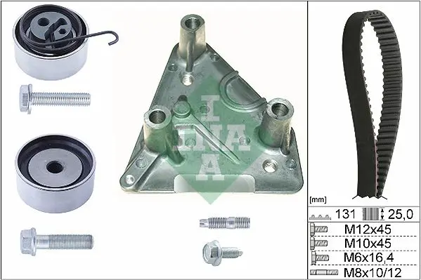 Ina 530049210 Комплект ГРМ OPEL ASTRA 1.7DTI