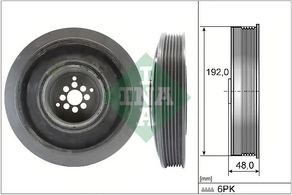 544 0102 10 Шкив коленвала