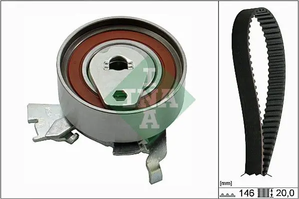 530 0147 10 Комплект ГРМ OPEL 1.6/1.8/2.0