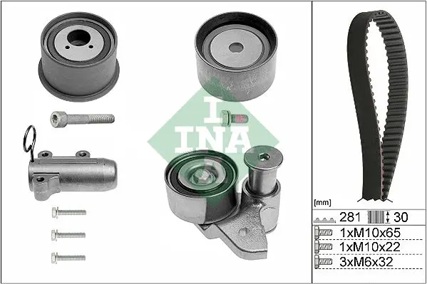 Ina 530048010 Ремень ГРМ к-кт