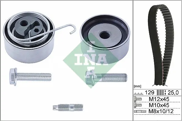 Ina 530049110 Комплект ГРМ OPEL ASTRA