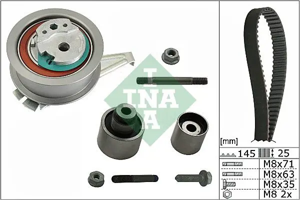 Ina 530065010 Комплект ГРМ VW PASSAT (3G)