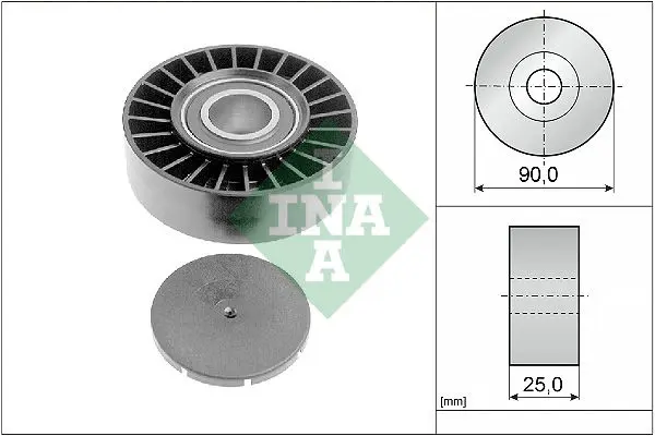 Ina 532016910 Ролик промежуточный