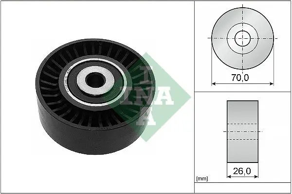 Ina 532054410 Ролик приводного ремня Ford