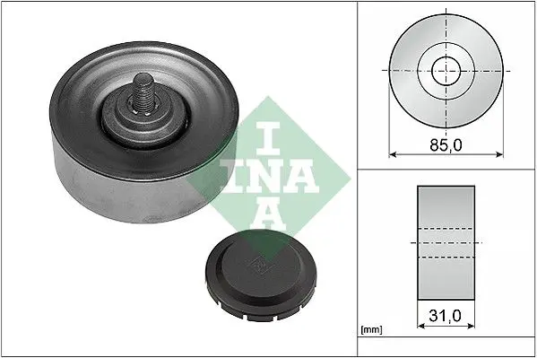 Ina 532056910 Ролик приводного ремня BMW
