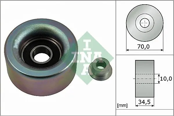 Ina 532059010 Ролик обводной LEXUS RX350