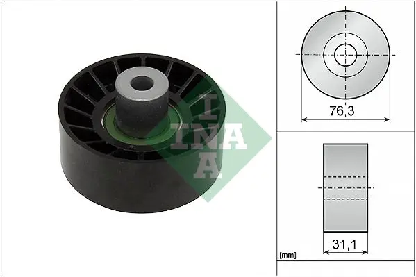 Ina 532077610 Ролик обводной FORD TRANSIT