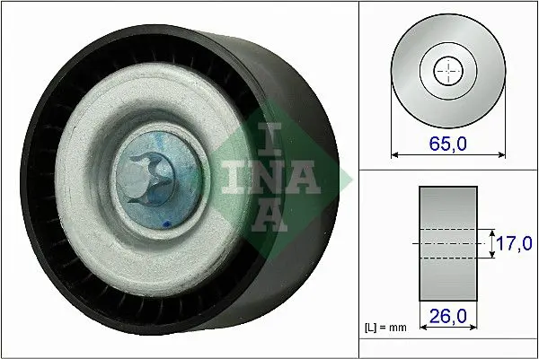Ina 532077710 532077710 INA Ролик натяжителя