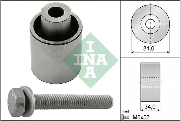 Ina 532083310 Ролик промежуточный ремня ГРМ