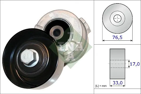 Ina 534034110 Ролик приводного ремня HYUNDAI