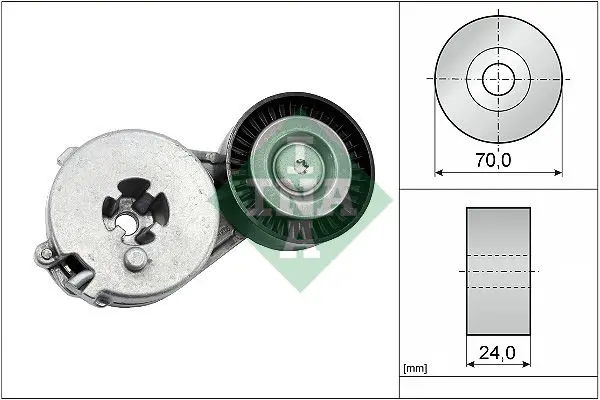 534 0333 10 Натяжитель ремня AUDI A4 (B8)