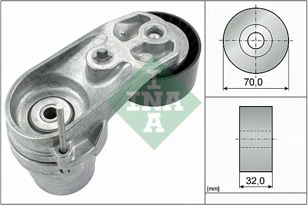 534 0433 10 Натяжитель ремня BMW X5 E70