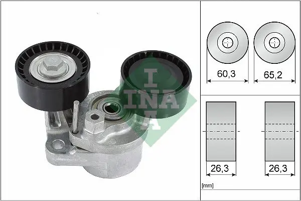 Ina 534048210 Ролик приводного ремня BMW