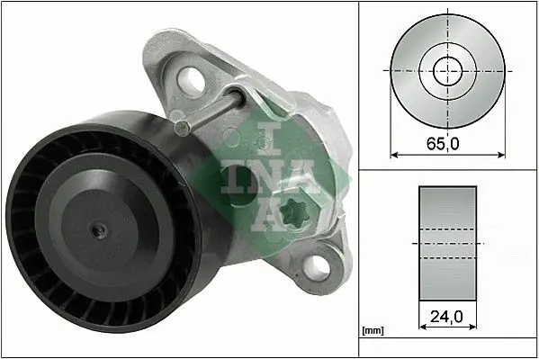 534 0497 10 Натяжитель ремня SKODA OCTAVIA