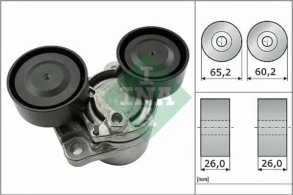 534 0505 10 Натяжитель ремня BMW 316d 320d