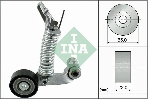 Ina 534057410 Натяжитель ремня MERCEDES