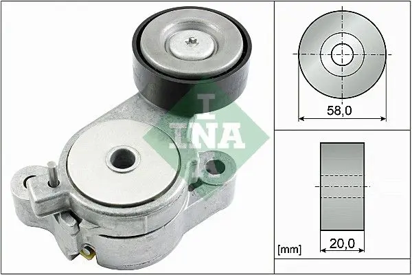 534 0396 10 Ролик приводного ремня Seat.