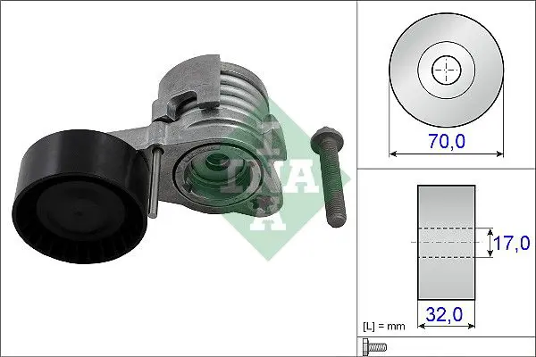 534 0432 10 Ролик приводного ремня BMW