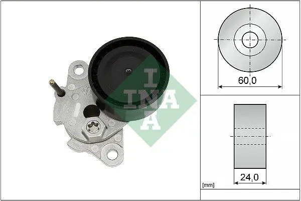 Ina 534051010 Натяжитель приводного ремня VW