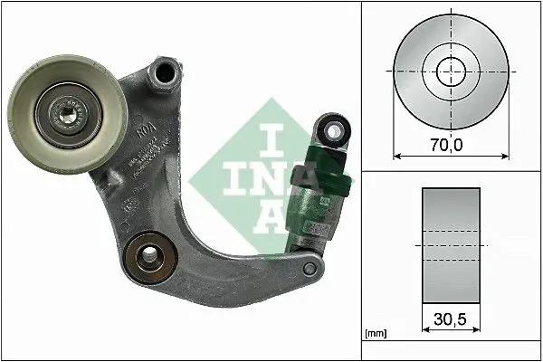 534 0534 10 Ролик приводного ремня HONDA