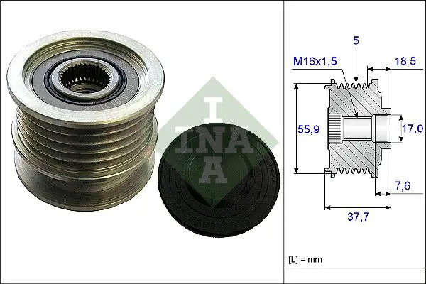INA 535016910 Механизм свободного хода