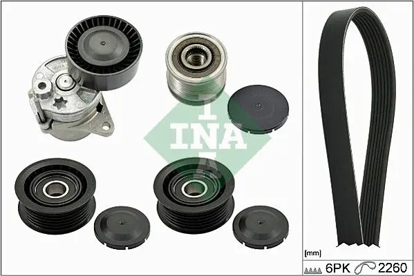 INA 529011522 Комплект приводного ремня